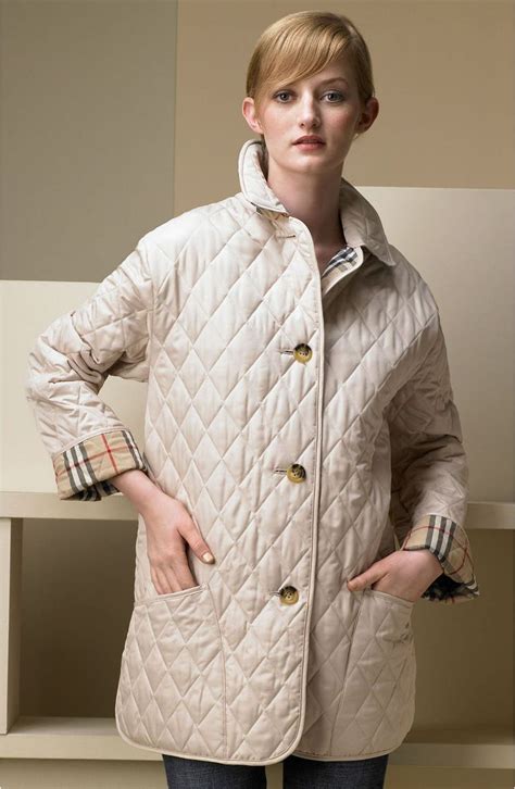 pink coat burberry fur|burberry quilted coat nordstrom.